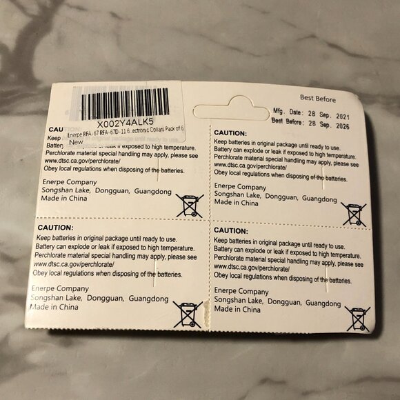 PetSafe RFA-67 electric collar replacement battery - Picture 2 of 5